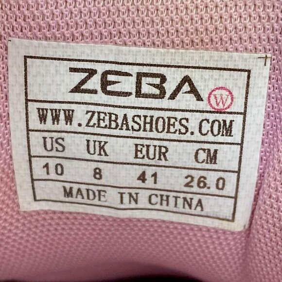 Zeba Sneakers Size 10 Lightweight Breathable Mesh Slip-On Hands Free - Picture 8 of 8